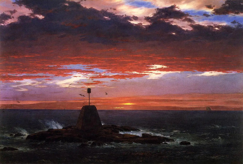 Ballise, al largo di Mount Desert Island - Frederic Edwin Church