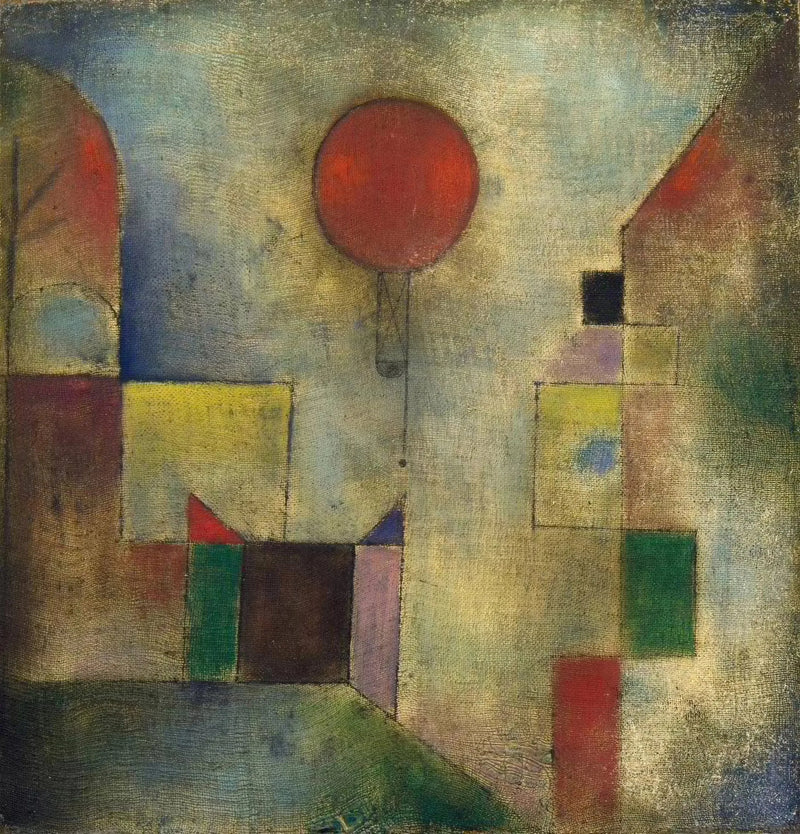 Pallone rosso - Paul Klee
