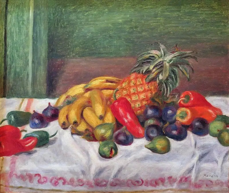 Banane e ananas - Pierre-Auguste Renoir