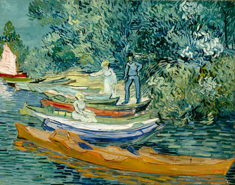 Banca dell'Oise ad Auvers - Vincent van Gogh
