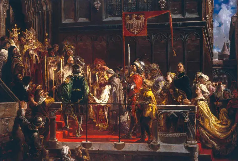 Battesimo di Ladislas di Varna 18.II.1425. - Jan Matejko