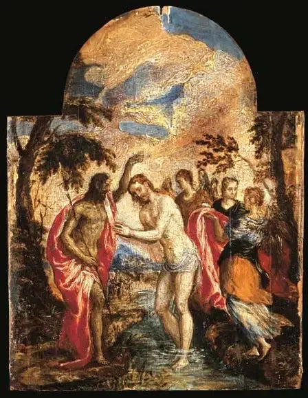 Battesimo di Cristo - El Greco