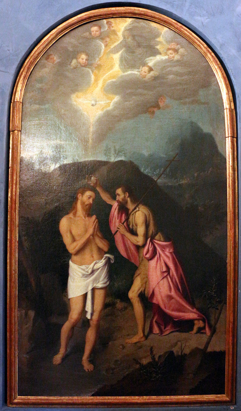 Battesimo di Cristo - Giovanni Battista Moroni