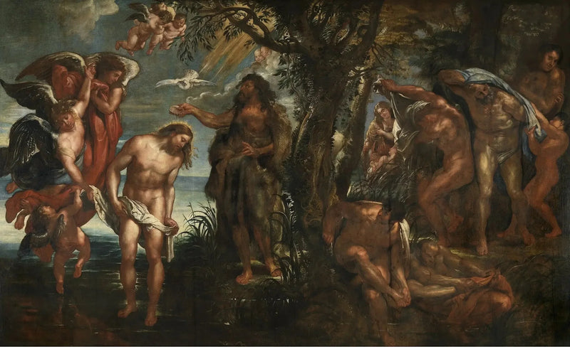 Battesimo di Cristo - Peter Paul Rubens