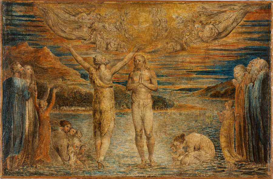 Battesimo di Cristo - William Blake