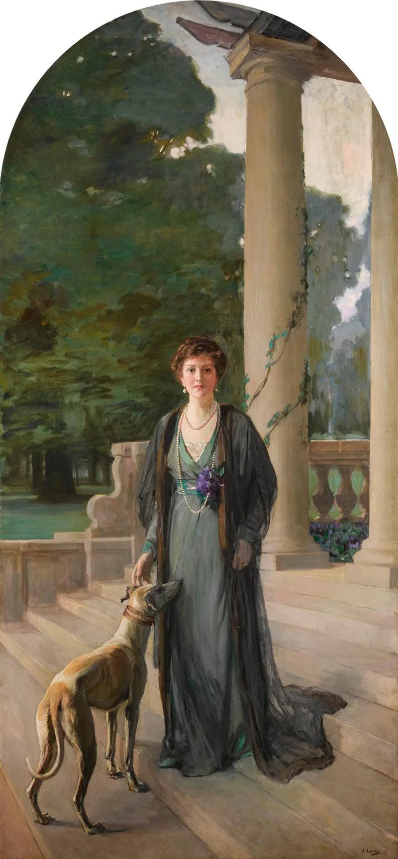 Baronessa Gerda von Chappius (Sig.ra F. A. Konig) - John Lavery