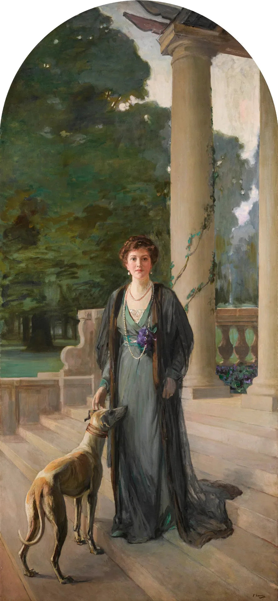 Baronessa Gerda von Chappius (Sig.ra F. A. Konig) - John Lavery