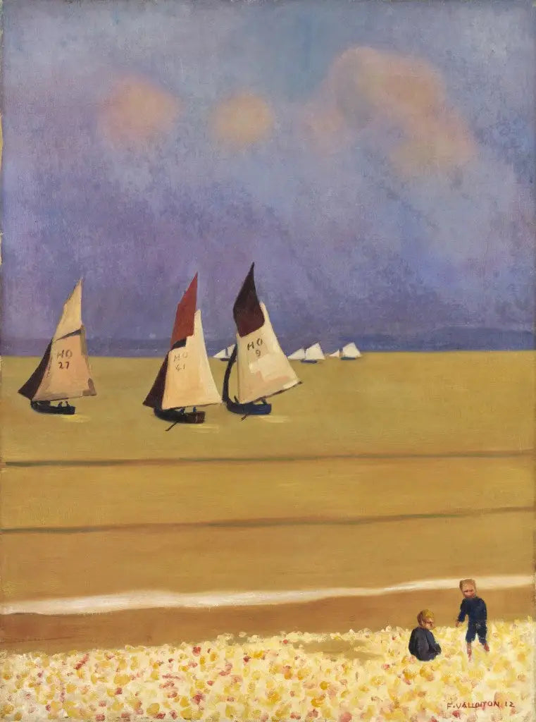 Barche a Honfleur - Félix Vallotton