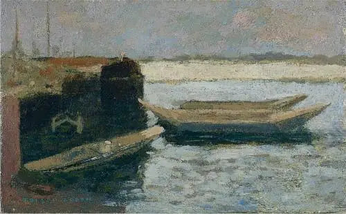 Barche nel porto - Odilon Redon