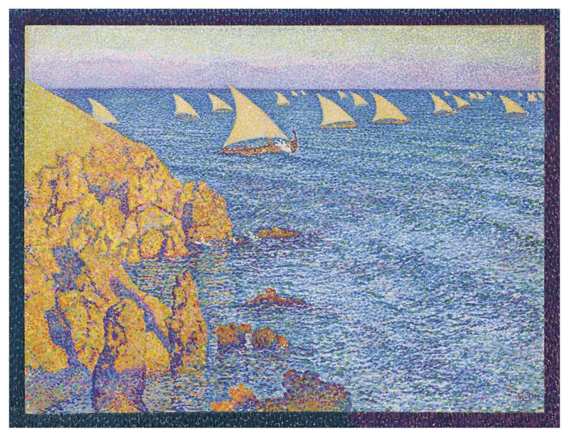 Barche da pesca nel Mediterraneo - Theo van Rysselberghe