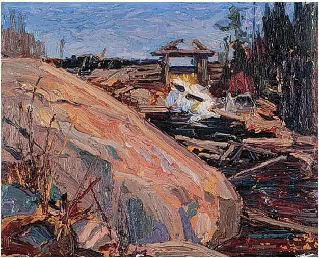 Diga di legno - Tom Thomson