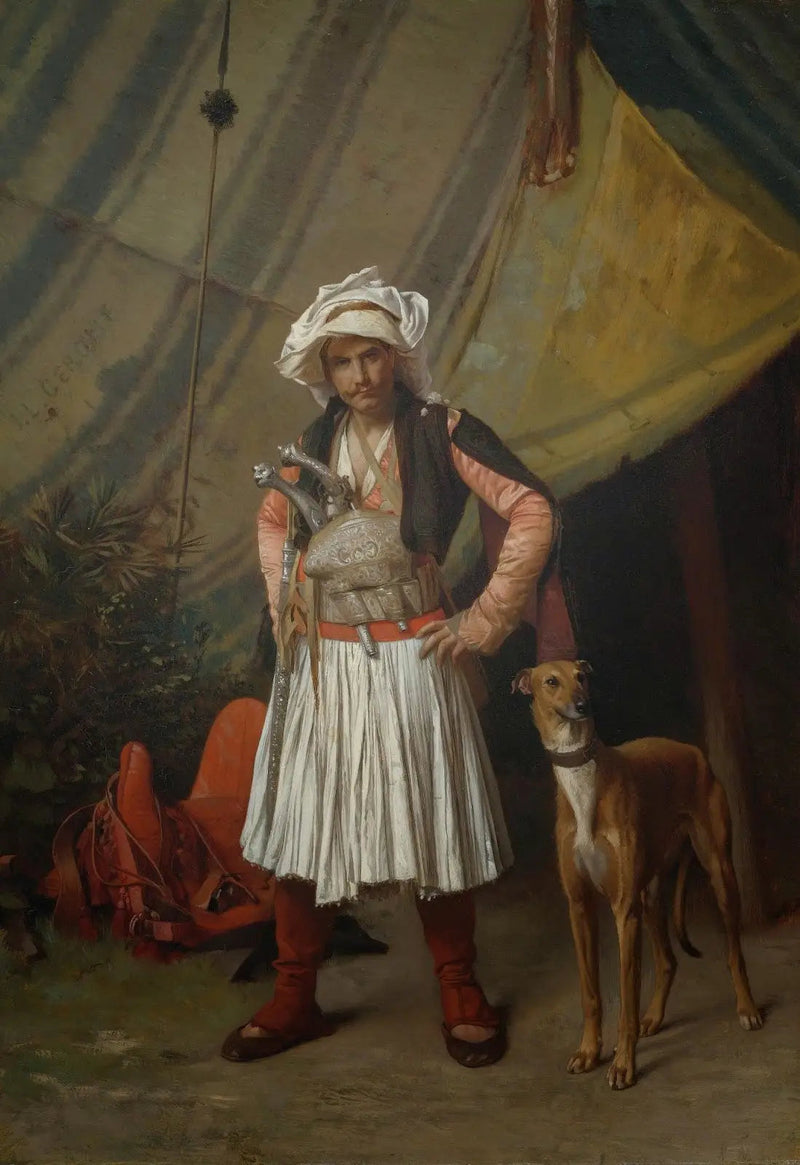 Bashi-Bouzouk e il suo cane - Jean-Léon Gérôme