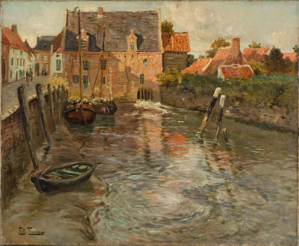 Bassa marea - Frits Thaulow