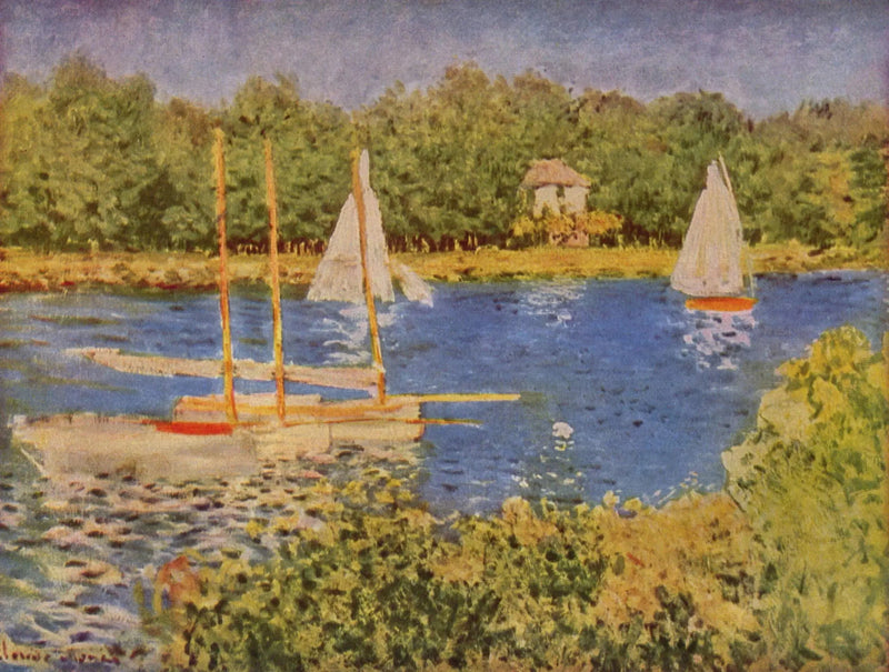 Il bacino dell'Argenteuil W325 - Claude Monet