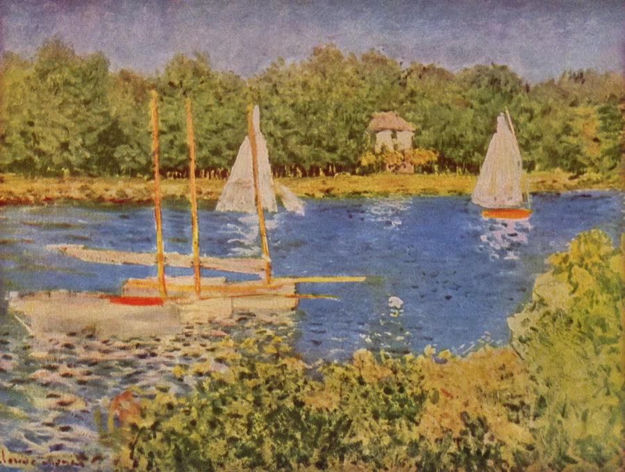Il bacino dell'Argenteuil W325 - Claude Monet