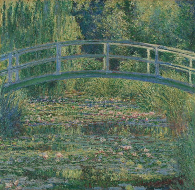 Il Bacino delle Ninfee, armonia verde - Claude Monet