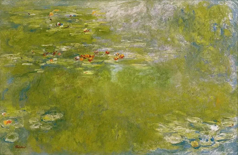 Il bacino delle ninfee, Folkwang W1883 - Claude Monet