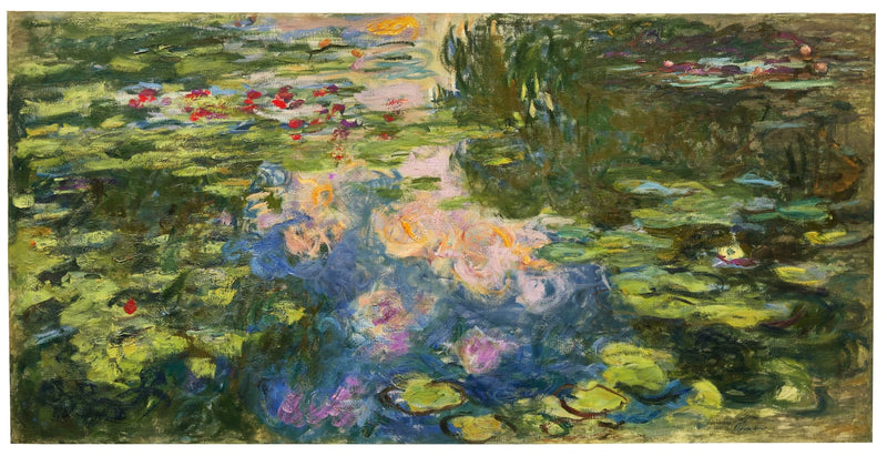 Il bacino delle ninfee, collezione privata W1897 - Claude Monet