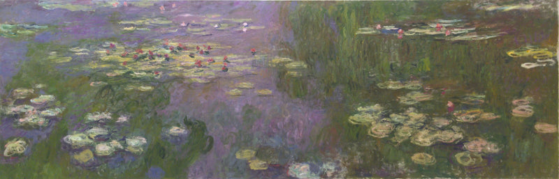 Il bacino delle ninfee W1983 - Claude Monet