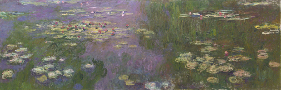 Il bacino delle ninfee W1983 - Claude Monet