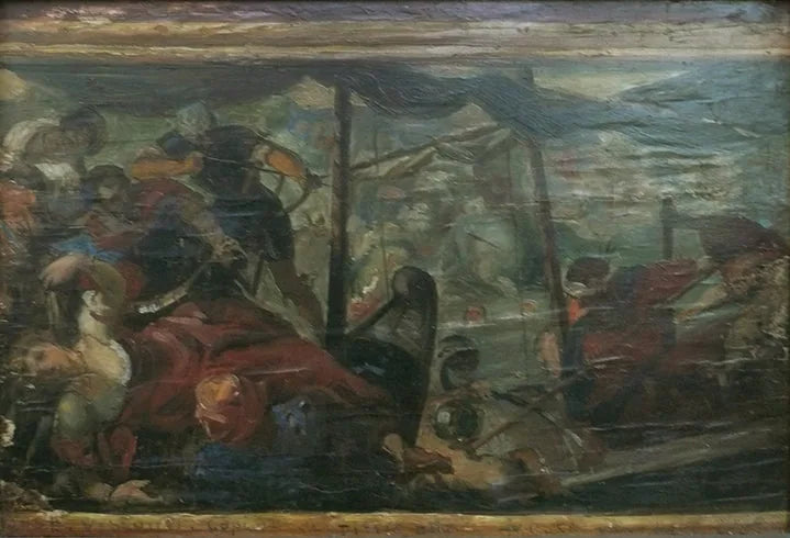 Battaglia di Lepanto - Copia di Tintoretto - Eliseu Visconti