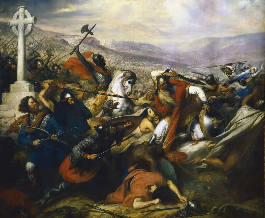 Battaglia di Poitiers - Charles de Steuben