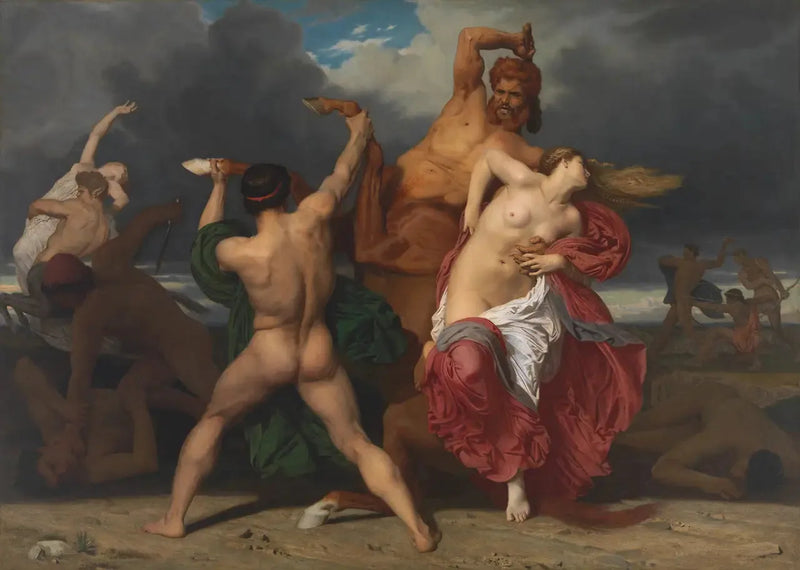 Battaglia dei Centauri contro i Lapiti - Bouguereau