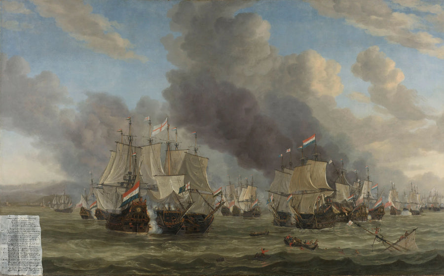 Bataille de Livourne - Reinier Nooms