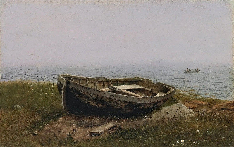 Barca abbandonata - Frederic Edwin Church