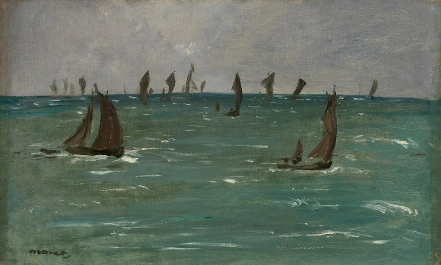 Barche a Berck-sur-Mer - Édouard Manet