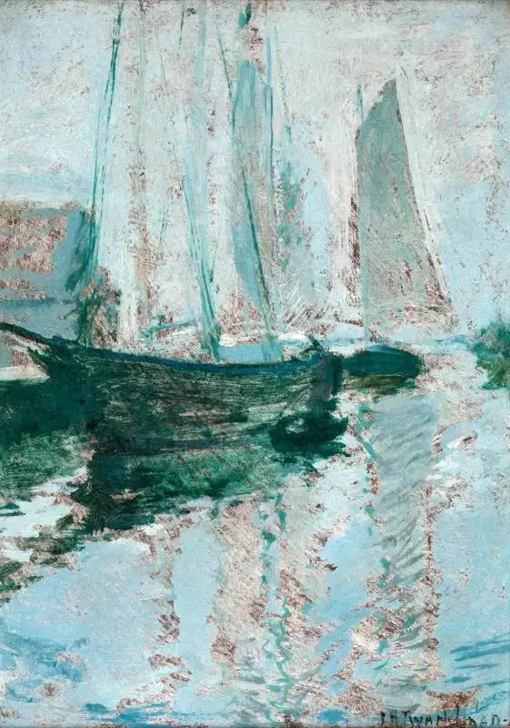 Bateaux di Gloucester - John Henry Twachtman