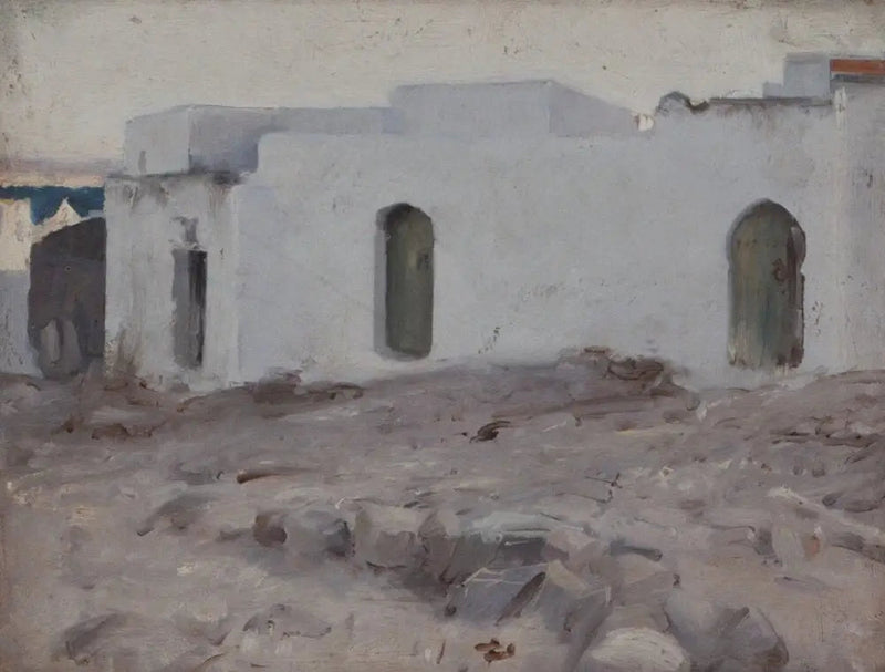 Edifici moreschi in tempo nuvoloso - John Singer Sargent