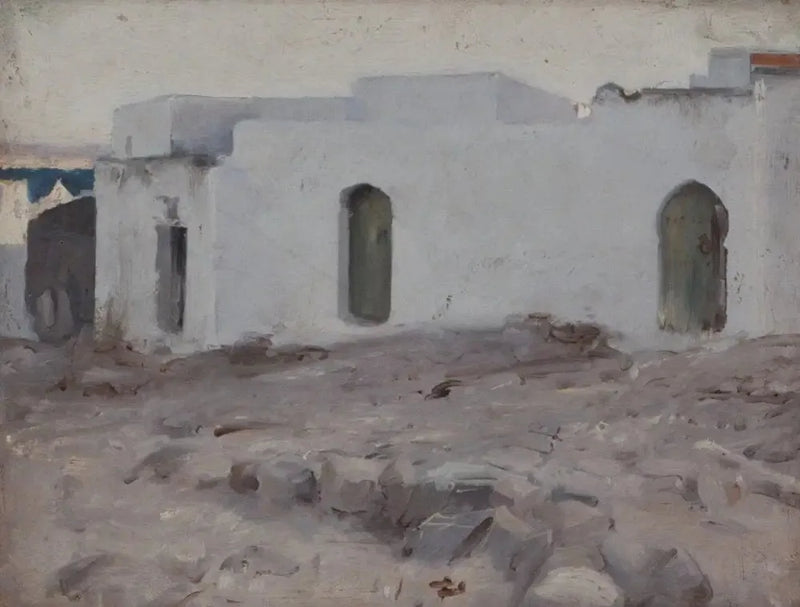 Edifici moreschi in tempo nuvoloso - John Singer Sargent