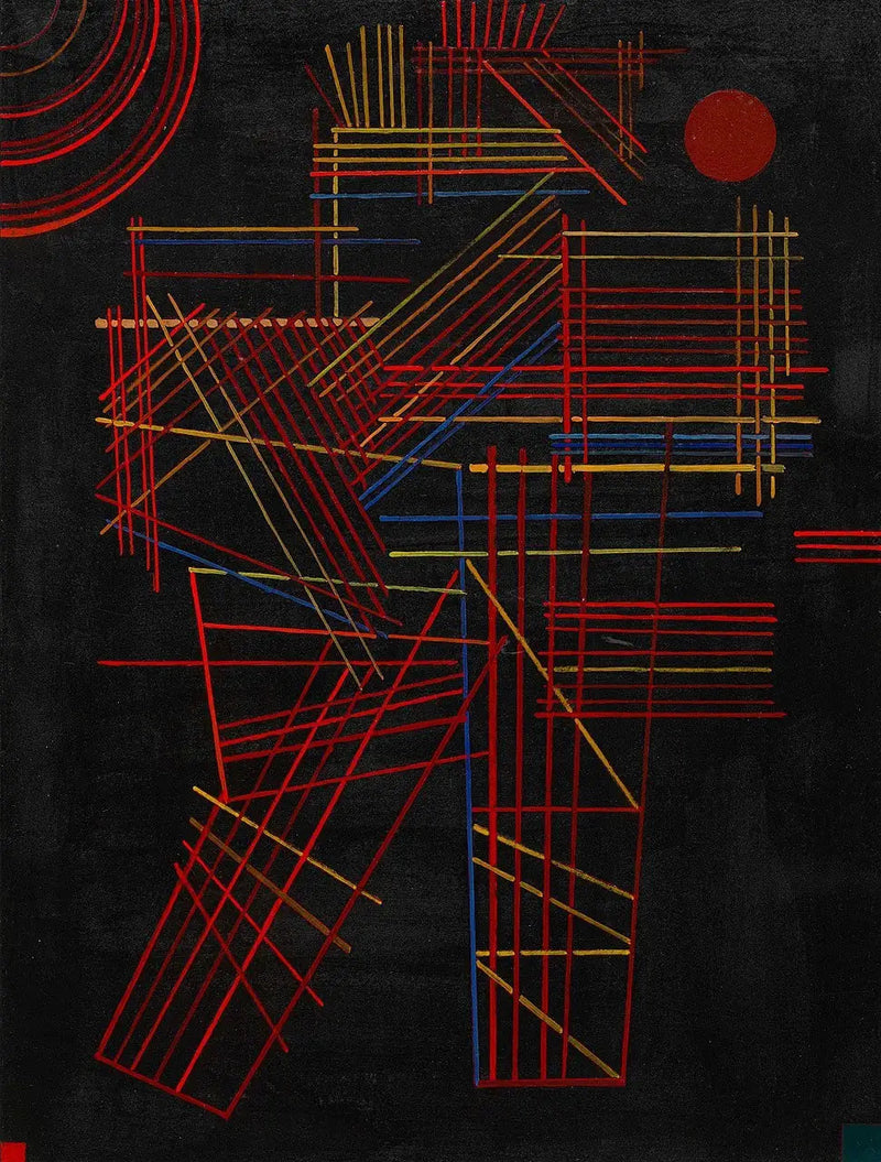 Bastoni colorati - Vassily Kandinsky