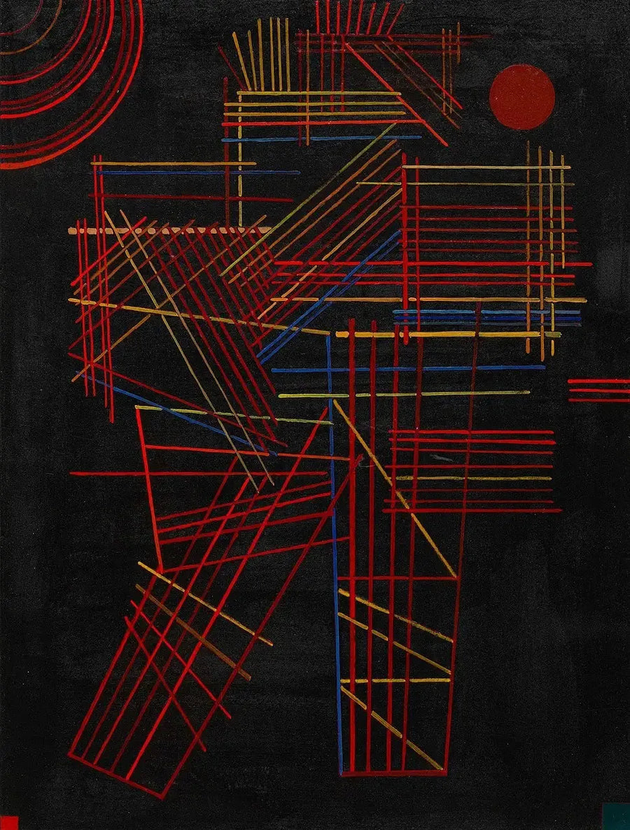 Bastoni colorati - Vassily Kandinsky
