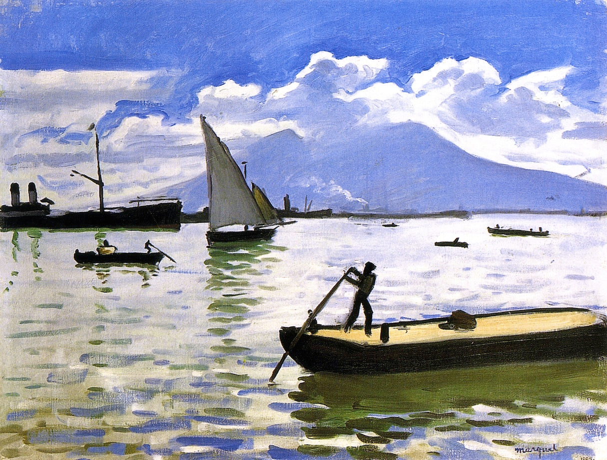La Baie de Naples - Albert Marquet