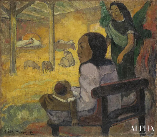 Be Be (La Nativité) - Paul Gauguin - Reproductions de tableaux et peintures haut de gamme