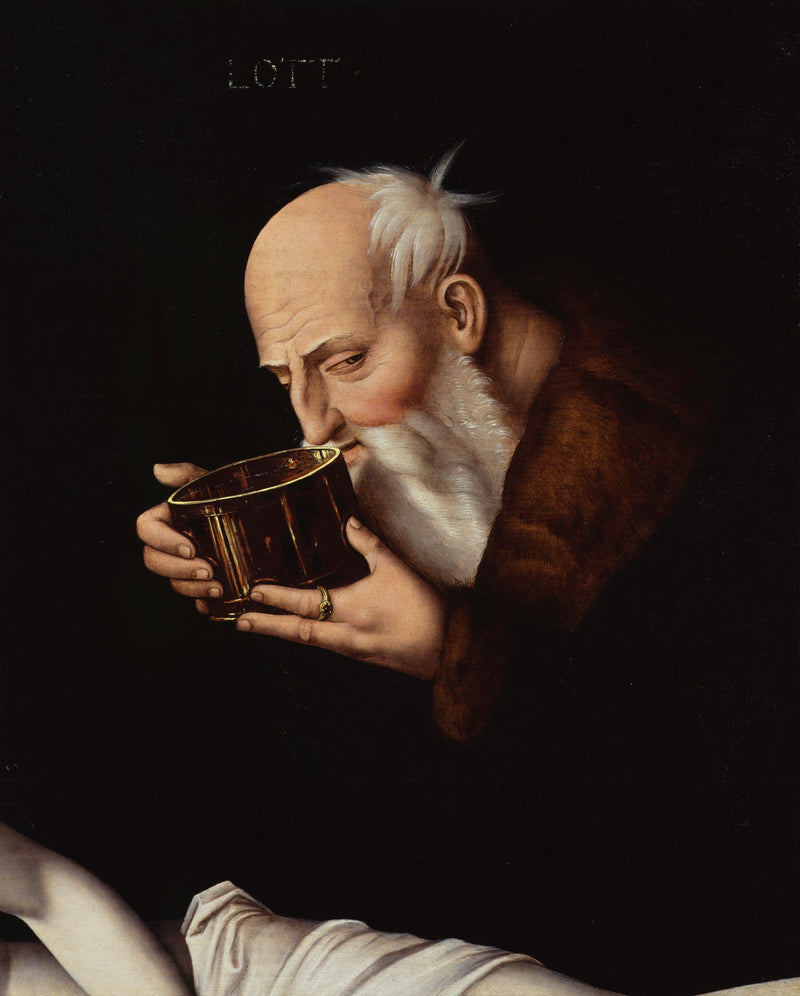 Molto alcool (frammento di Berlino) - Hans Baldung Grien