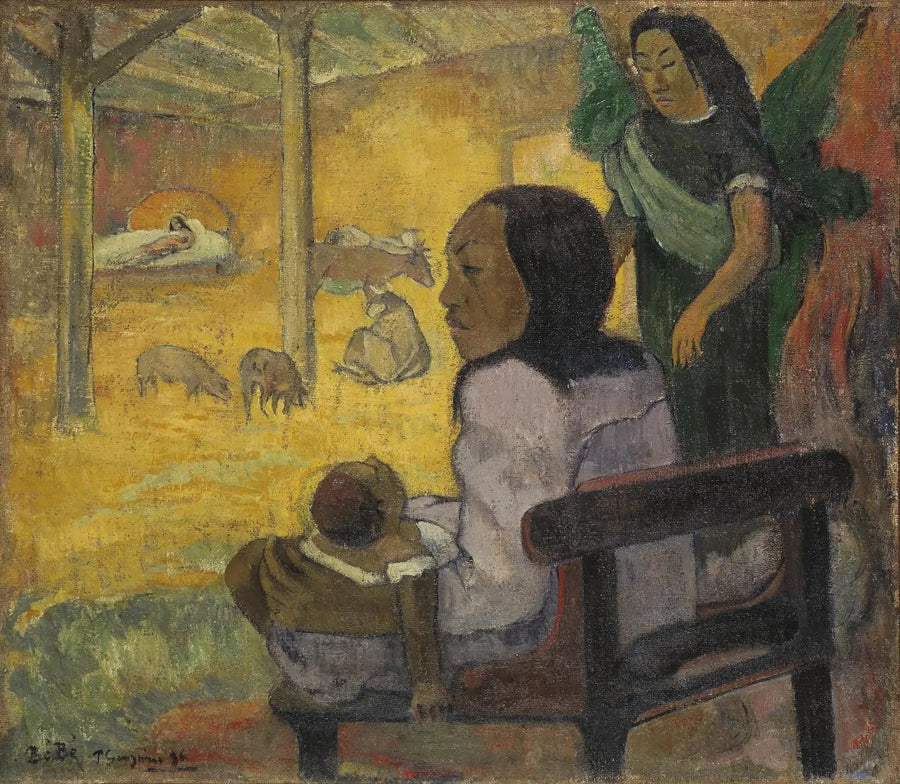 Bebè, o Nascita di Cristo alla tahitiana - Paul Gauguin