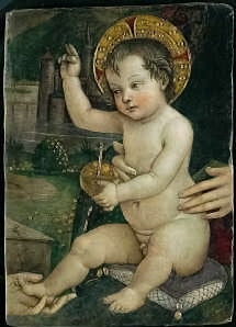 Benedizione del Bambino Gesù - Pinturicchio