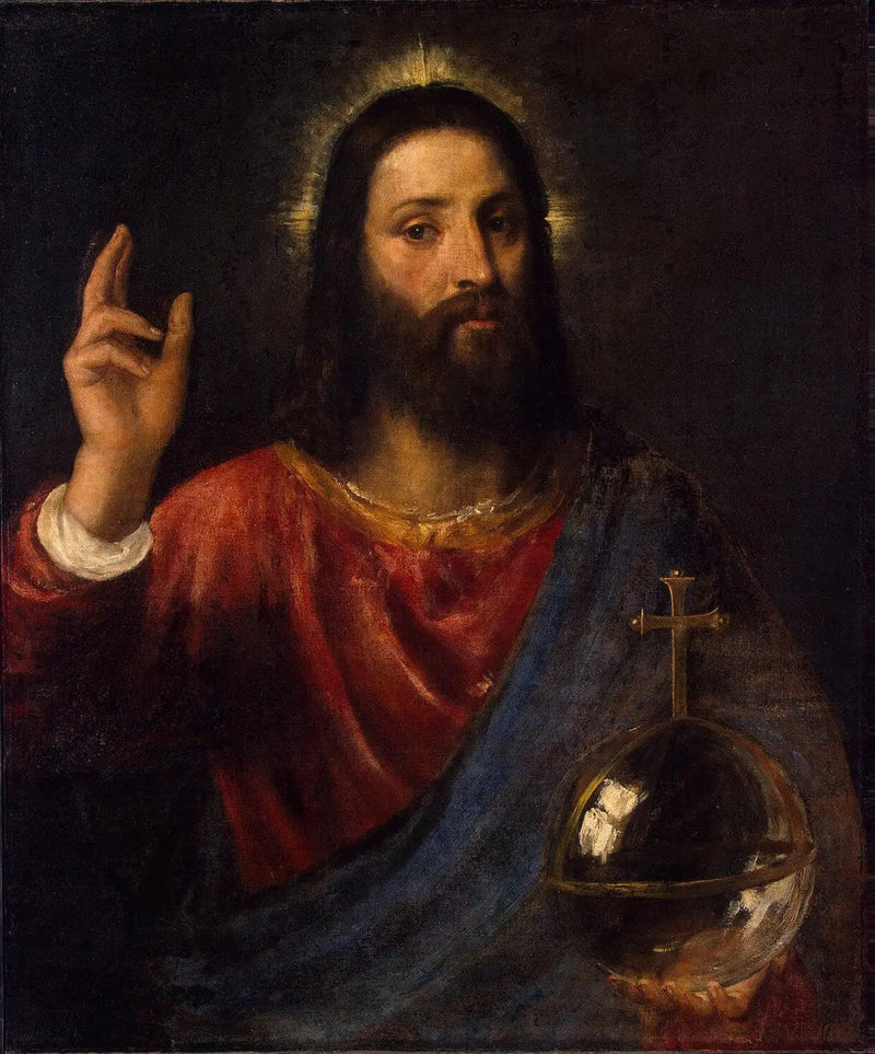 Benedizione di Cristo - Titian