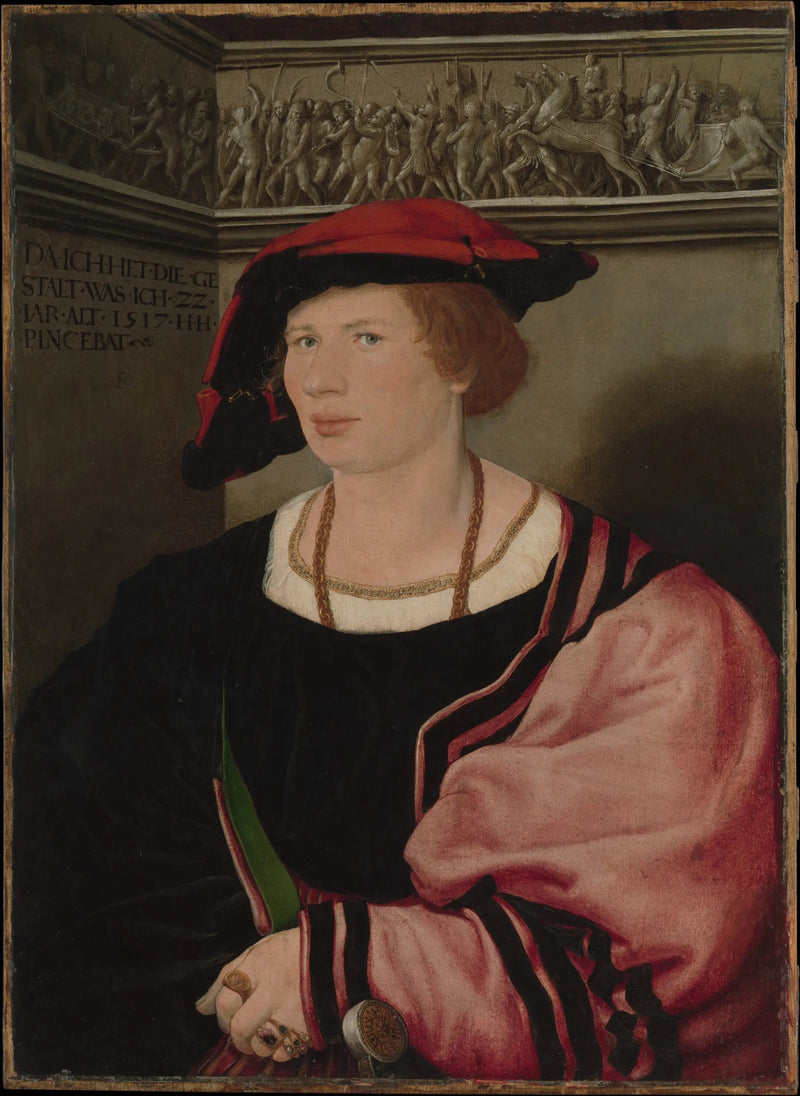 Benedikt von Hertenstein (nato circa 1495, morto nel 1522) - Hans Holbein il Giovane