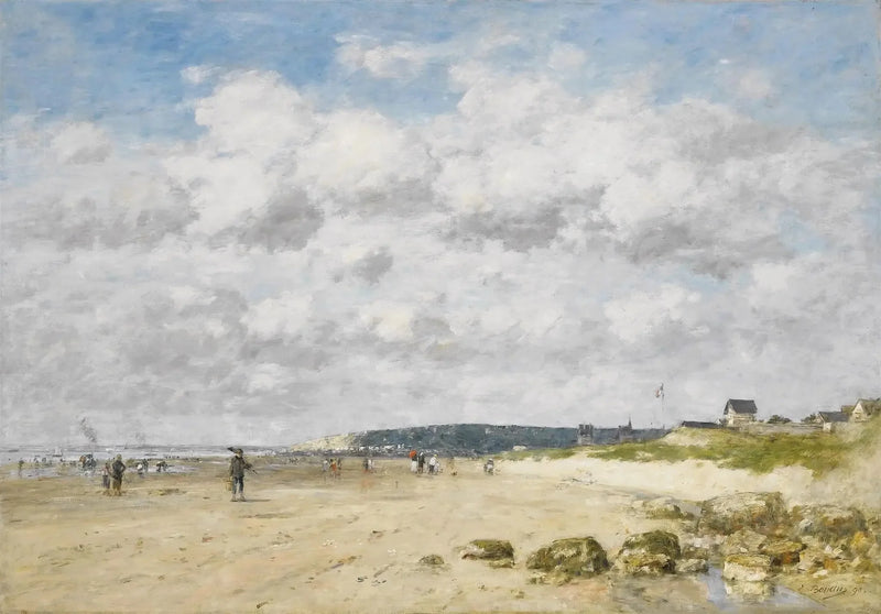 Bénerville, la spiaggia - Eugène Boudin