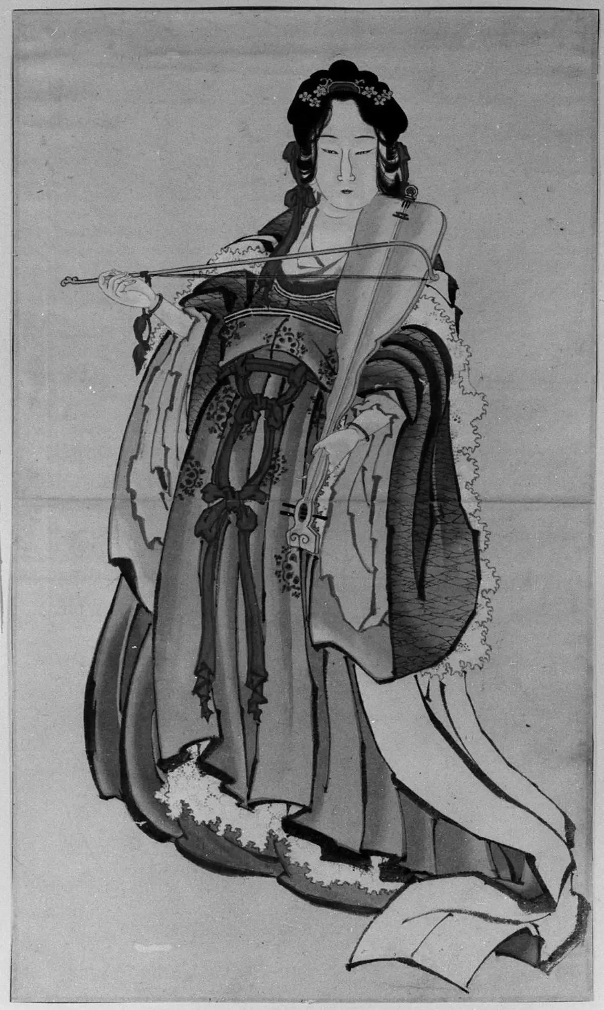 Benten (Déesse de l’amour) - Hokusai - Alpha Reproduction