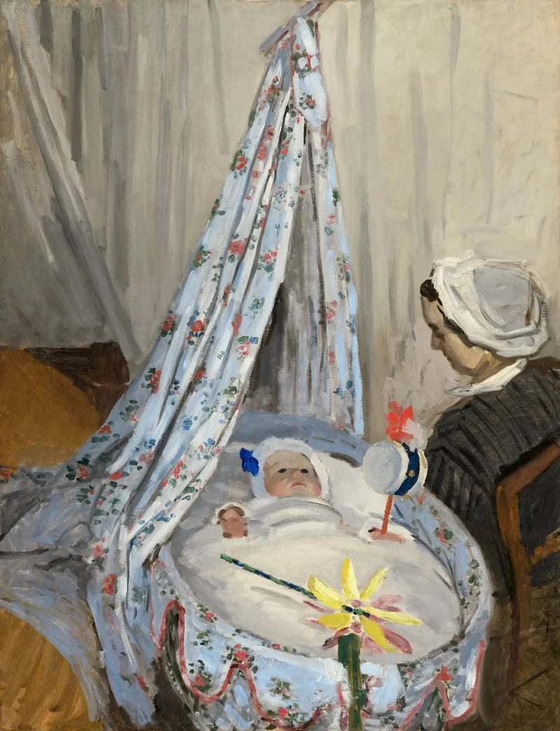 Le Berceau, Camille con Jean W101 - Claude Monet
