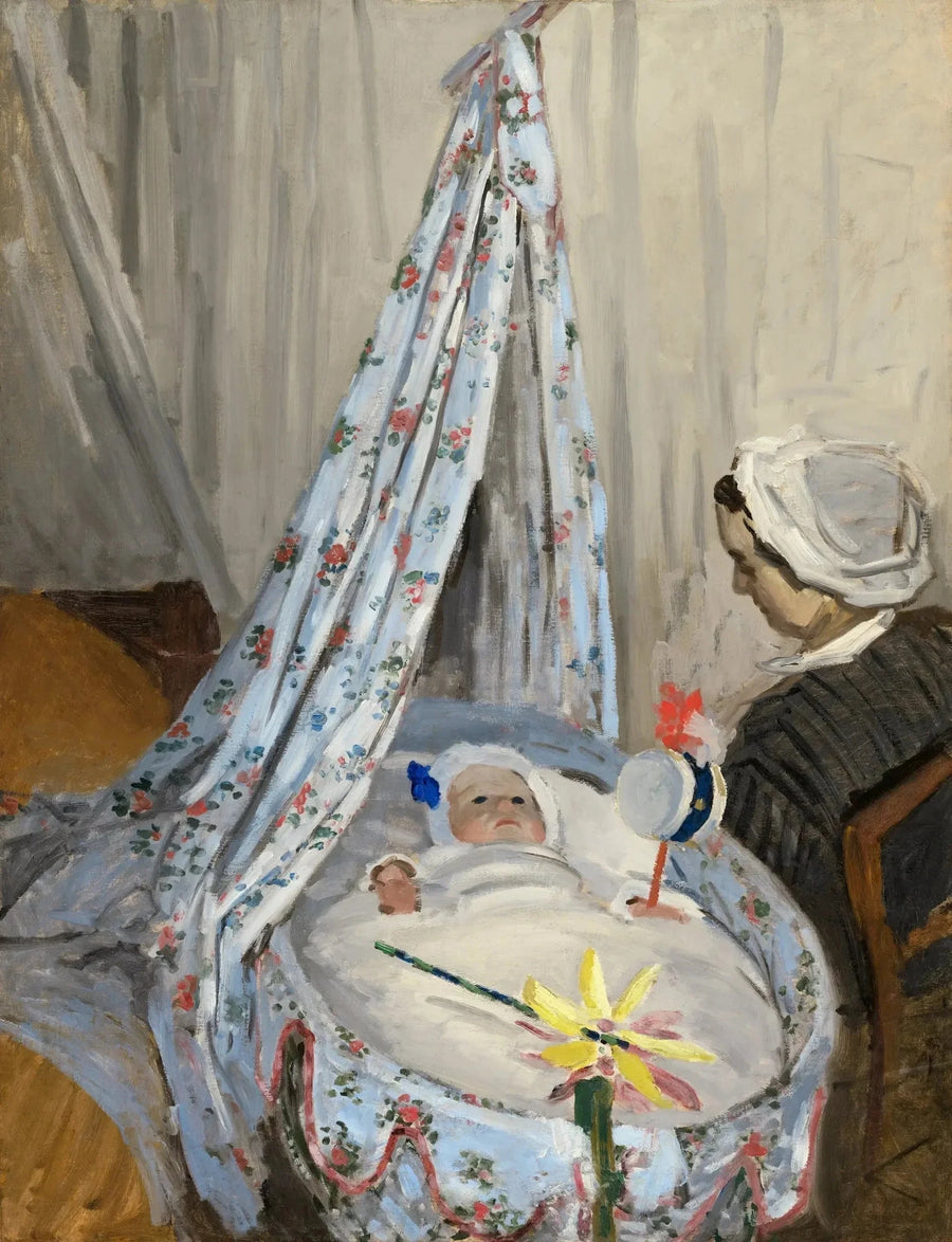 Le Berceau, Camille con Jean W101 - Claude Monet