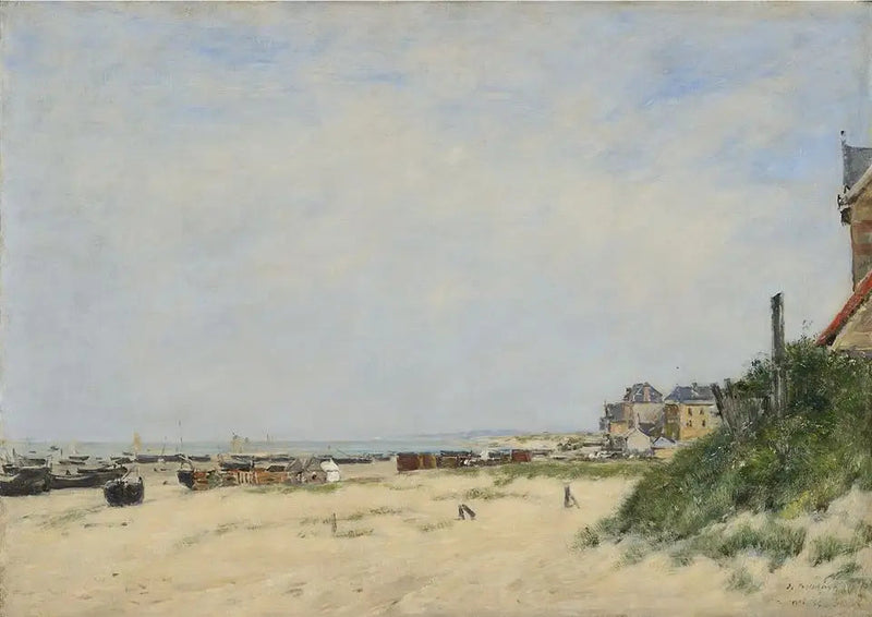 Berck, la riva - Eugène Boudin