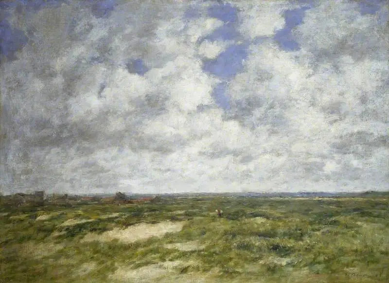 Berck, paesaggio nuvoloso - Eugène Boudin