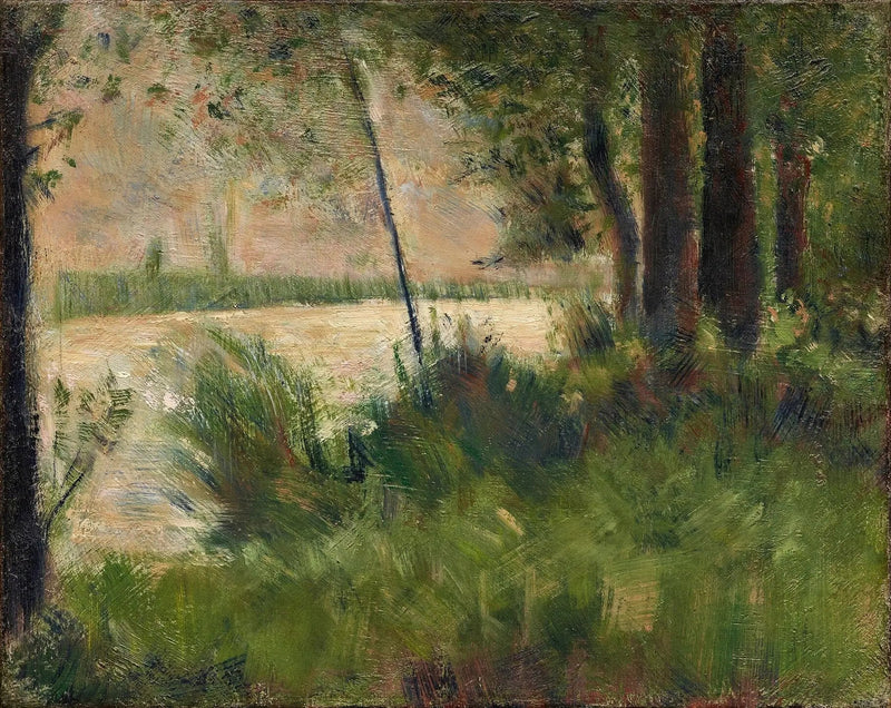 Prato erboso - Georges Seurat