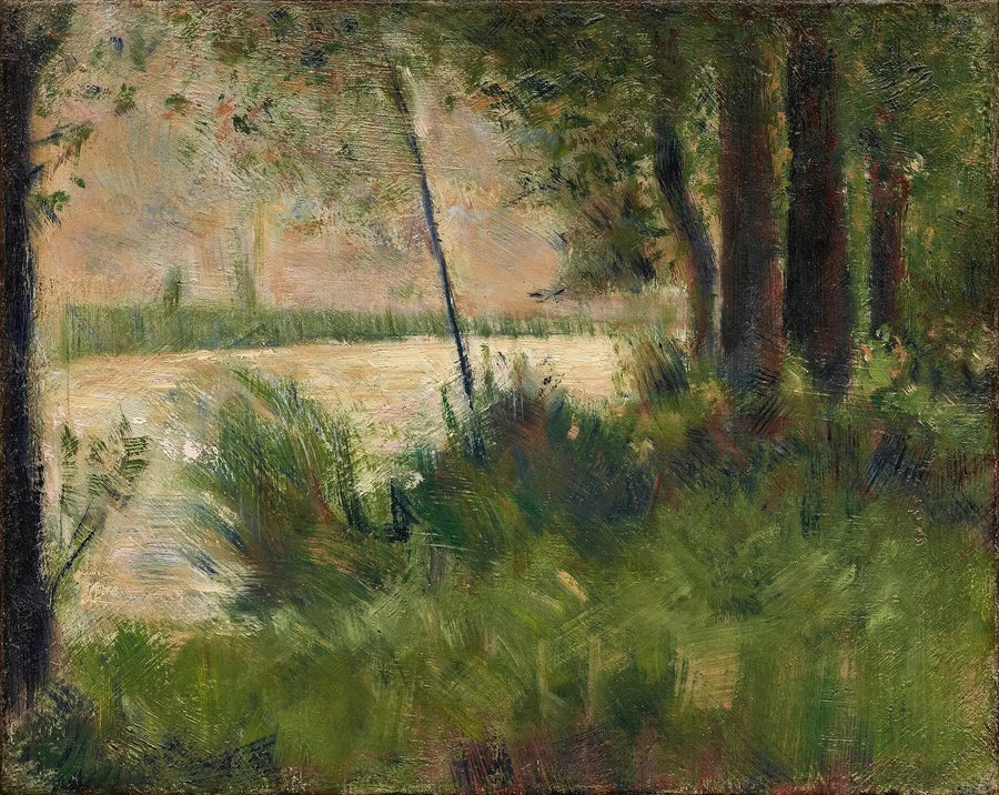 Prato erboso - Georges Seurat